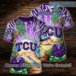 TCU Mom Shirt 3D Perfect TCU Horned Frogs Gifts