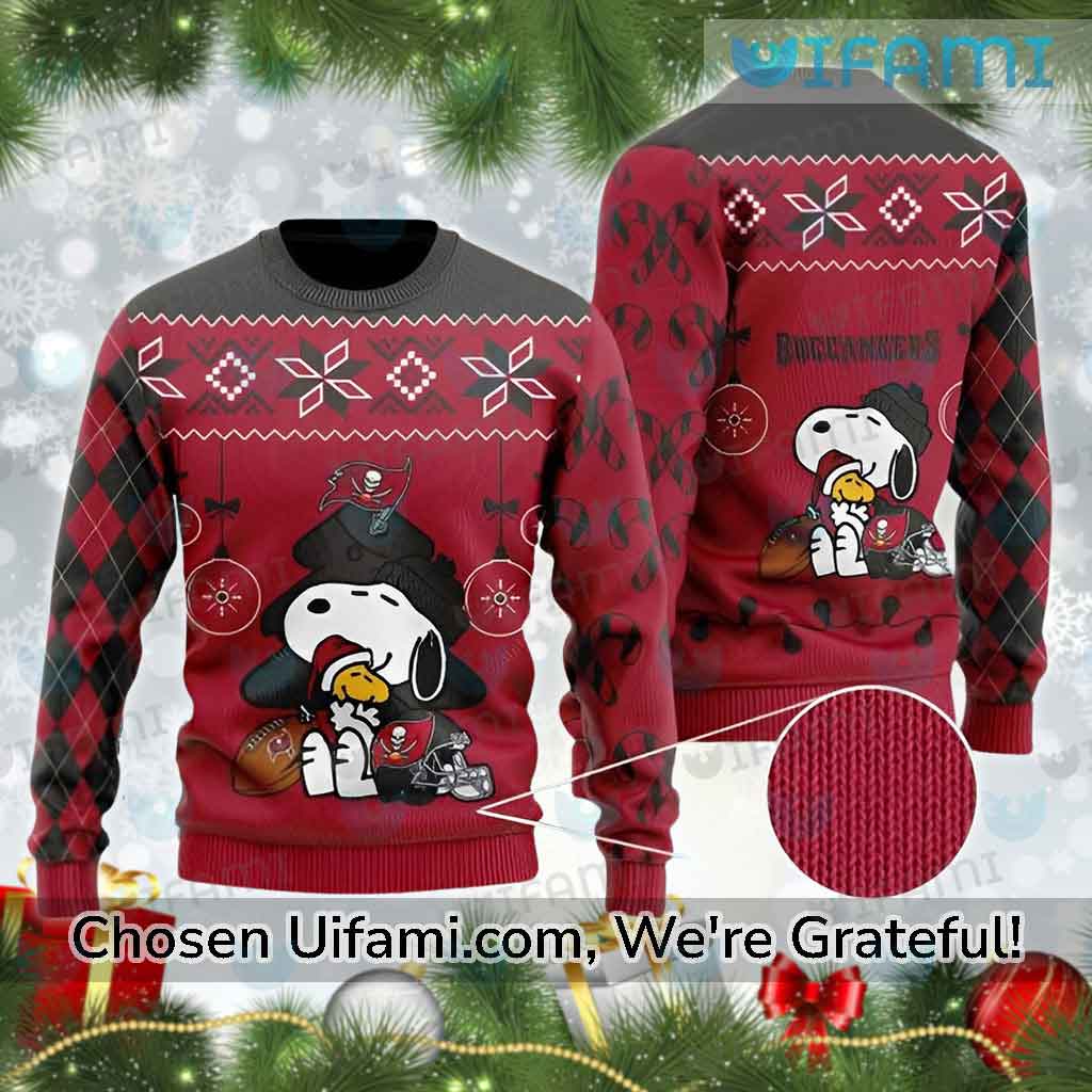 Tampa Bay Buccaneers Ugly Christmas Sweater Snoopy Woodstock Buccaneers Gift