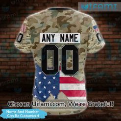 Tampa Bay Lightning Mens Shirt 3D Custom USA Flag Camo Gift Exclusive