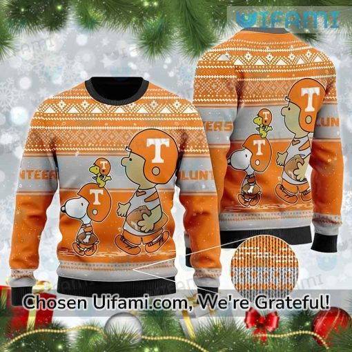 Tennessee Vols Christmas Sweater Stunning Peanuts Tennessee Vols Gifts For Men