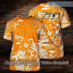 Tennessee Vols T-Shirt Vintage 3D Powerful Tennessee Volunteers Gifts