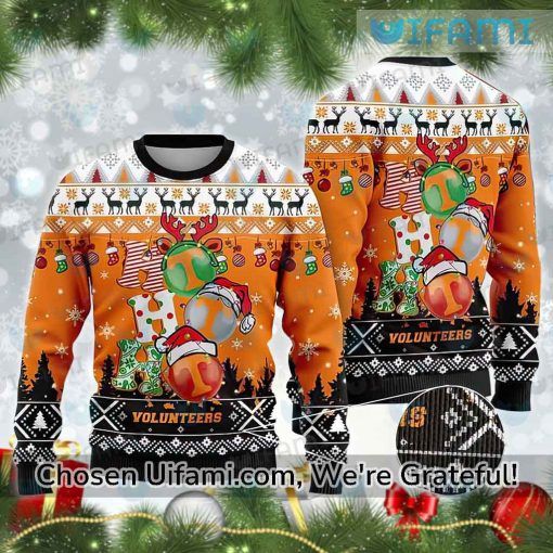 Tennessee Vols Ugly Christmas Sweater Inexpensive Tennessee Volunteers Gift
