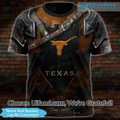Texas Longhorns Tee 3D Captivating Personalized Longhorns Gift Best selling