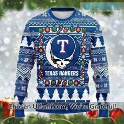 Texas Rangers Christmas Sweater Best-selling Grateful Dead Texas Rangers Gift