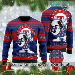 Texas Rangers Ugly Sweater Brilliant Snoopy Texas Rangers Gift Ideas