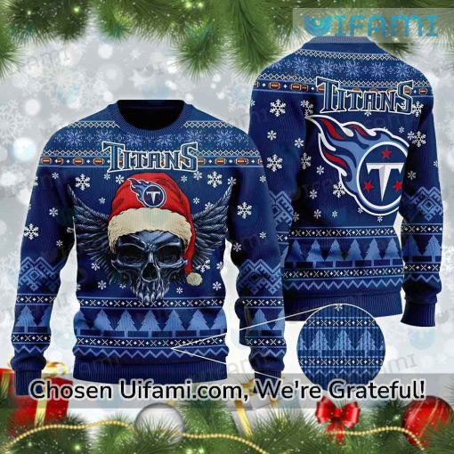 Titans Ugly Sweater Skull Tennessee Titans Christmas Gift