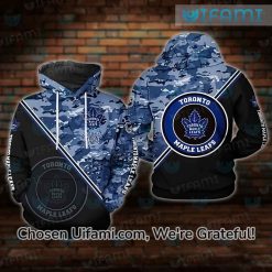 Toronto Maple Leafs Hoodie Youth 3D Funniest Camo Gift