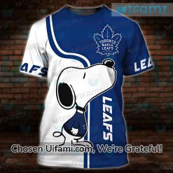Toronto Maple Leafs Retro Shirt 3D Tantalizing Snoopy Gift