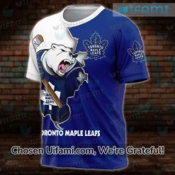 Toronto Maple Leafs T-Shirt 3D Highly Effective Mascot Gift