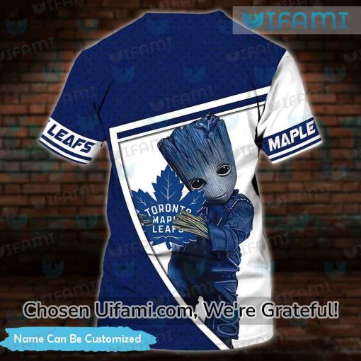 Toronto Maple Leafs Vintage Shirt 3D Custom Baby Groot Gift