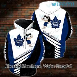 Toronto Maple Leafs Youth Hoodie 3D Fascinating Snoopy Gift