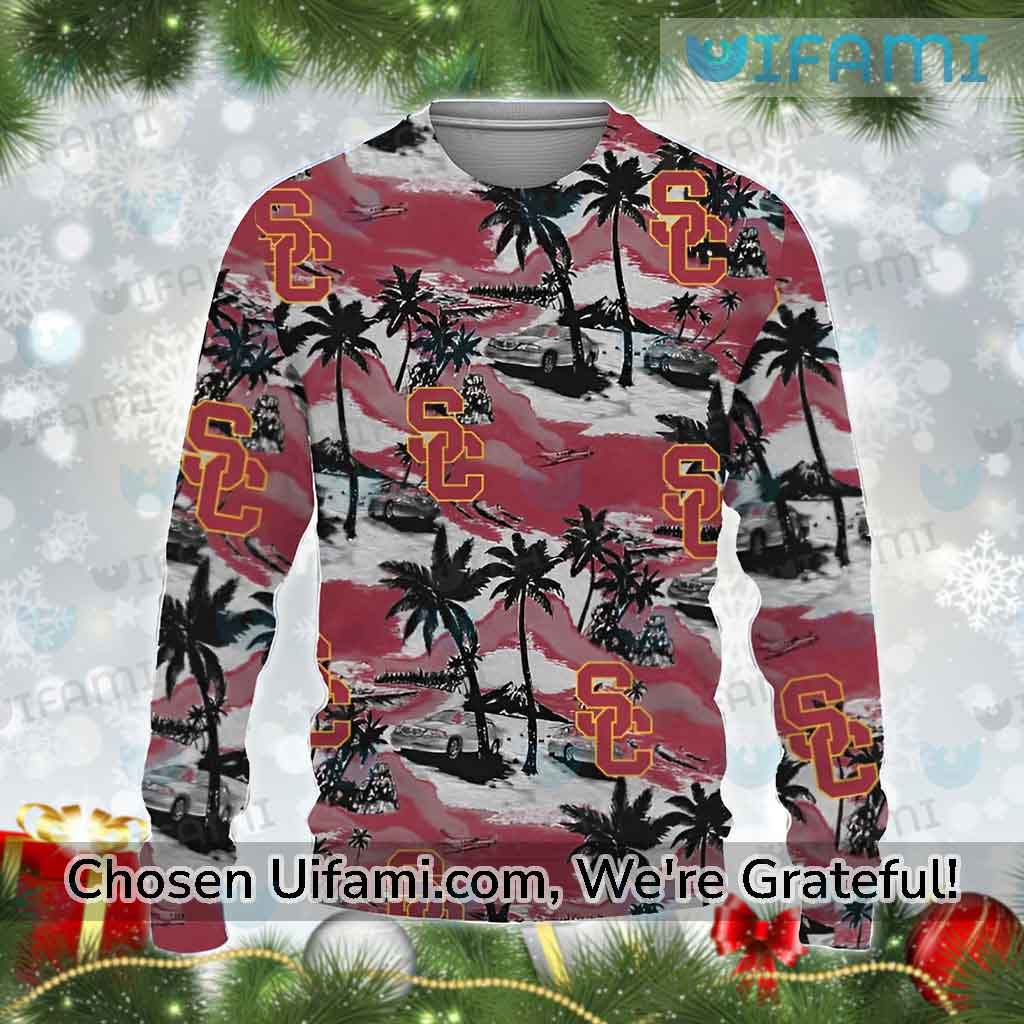 USC Christmas Sweater Cheerful USC Gift Ideas