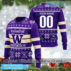 UW Husky Sweater Custom Jaw-dropping Washington Huskies Gifts