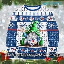 Ugly Christmas Sweater Blue Jays Best-selling Gnome Toronto Blue Jays Gift