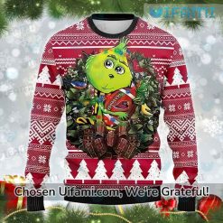 Ugly Christmas Sweater Cardinals Exclusive Baby Grinch Arizona Cardinals Gift