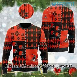 Ugly Christmas Sweater Cleveland Browns Spirited Browns Gift