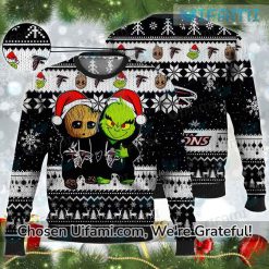 Ugly Christmas Sweater Falcons Surprising Baby Groot Grinch Atlanta Falcons Gift Best selling