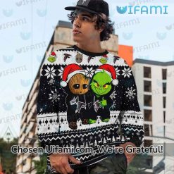Ugly Christmas Sweater Falcons Surprising Baby Groot Grinch Atlanta Falcons Gift Trendy