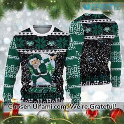 Ugly Christmas Sweater Jets Surprise Santa Claus New York Jets Gift