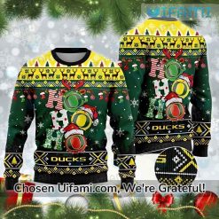 Ugly Christmas Sweater Oregon Ducks Superior Oregon Ducks Gift