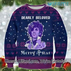 Ugly Christmas Sweater Prince Unbelievable Dearly Beloved Cool Prince Gifts
