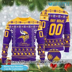 Ugly Christmas Sweater Vikings Custom Unexpected Minnesota Vikings Gift
