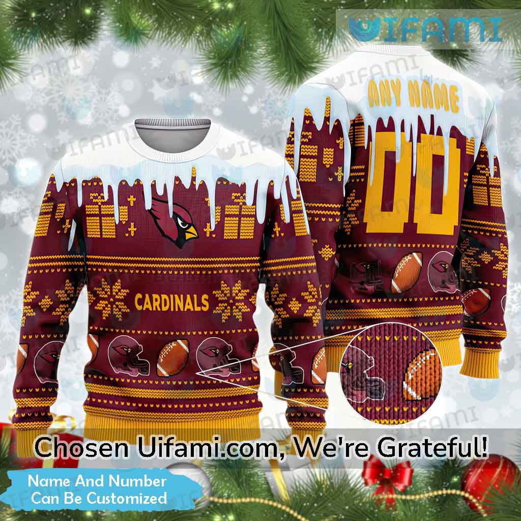 Personalized AZ Cardinals Ugly Sweater Arizona Cardinals Gift Ideas -  Personalized Gifts: Family, Sports, Occasions, Trending