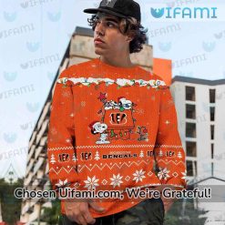 Ugly Sweater Bengals Exclusive Snoopy Cincinnati Bengals Gift Trendy