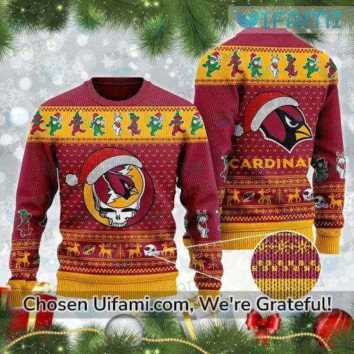 Ugly Sweater Cardinals Colorful Grateful Dead Arizona Cardinals Gift