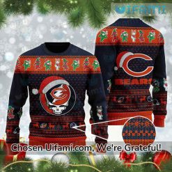 Ugly Sweater Chicago Bears Best Grateful Dead Chicago Bears Gift Ideas