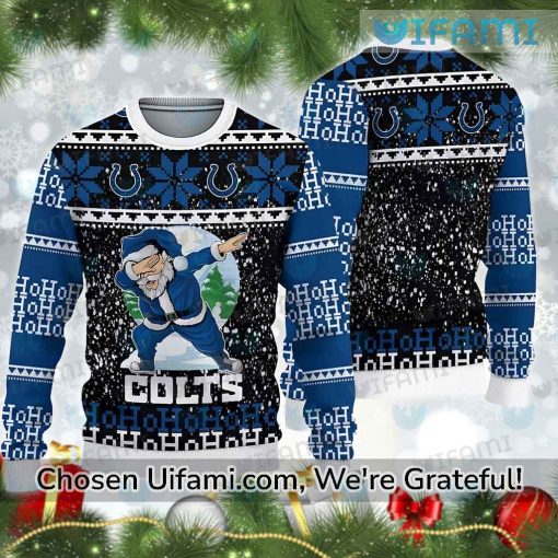 Ugly Sweater Colts Jaw-dropping Santa Claus Indianapolis Colts Gift