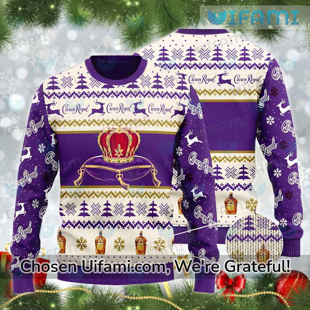 Ugly Sweater Crown Royal Exquisite Crown Royal Gift