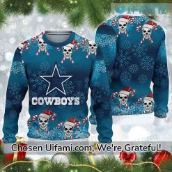 Ugly Sweater Dallas Cowboys Last Minute Skull Gifts For Cowboys Fans