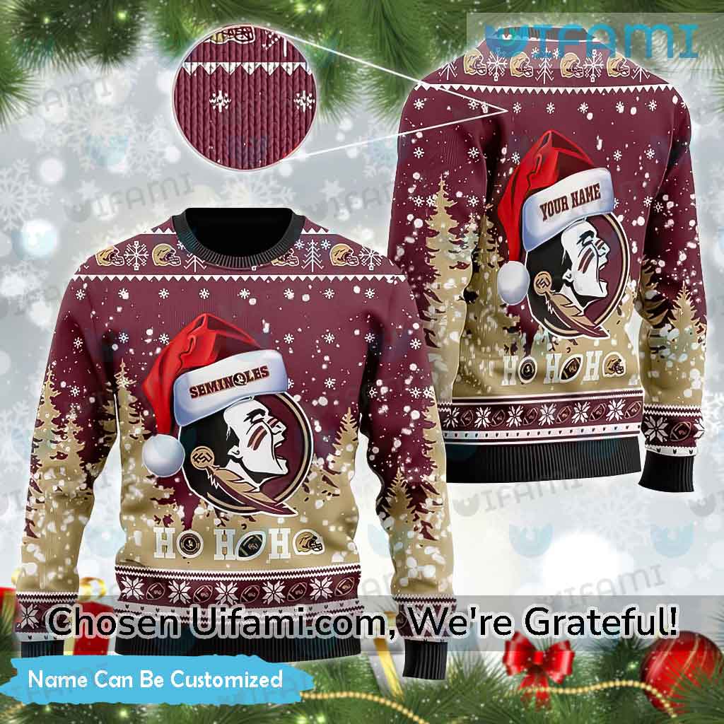 Ugly Sweater FSU Custom Unexpected Florida State Seminoles Gift