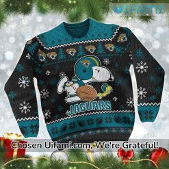 Ugly Sweater Jaguars Inspiring Snoopy Woodstock Jacksonville Jaguars Gift Exclusive