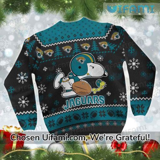 Ugly Sweater Jaguars Inspiring Snoopy Woodstock Jacksonville Jaguars Gift