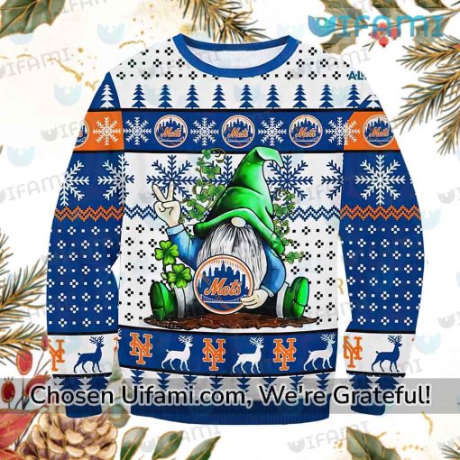 Ugly Sweater Mets Superb Gnome Cool Mets Gifts