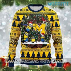 Ugly Sweater Michigan Rare Minions Michigan Wolverines Gift Best selling