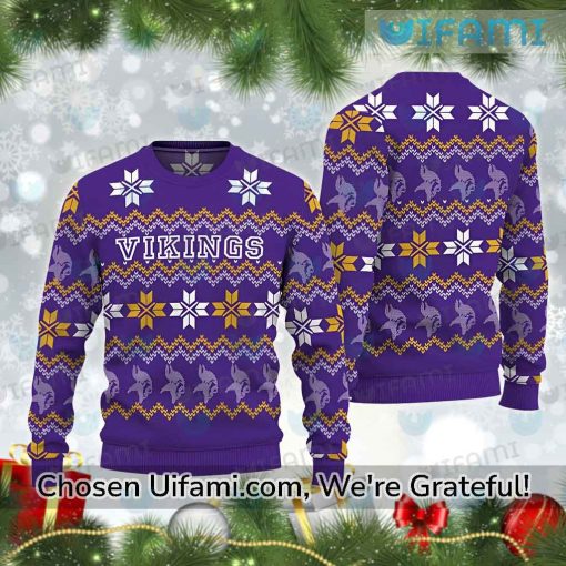Ugly Sweater Minnesota Vikings Adorable Vikings Football Gifts