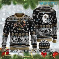 Ugly Sweater New Orleans Saints Surprising Saints Christmas Gifts