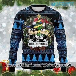 Ugly Sweater Panthers Brilliant Peanuts Carolina Panthers Gifts For Men