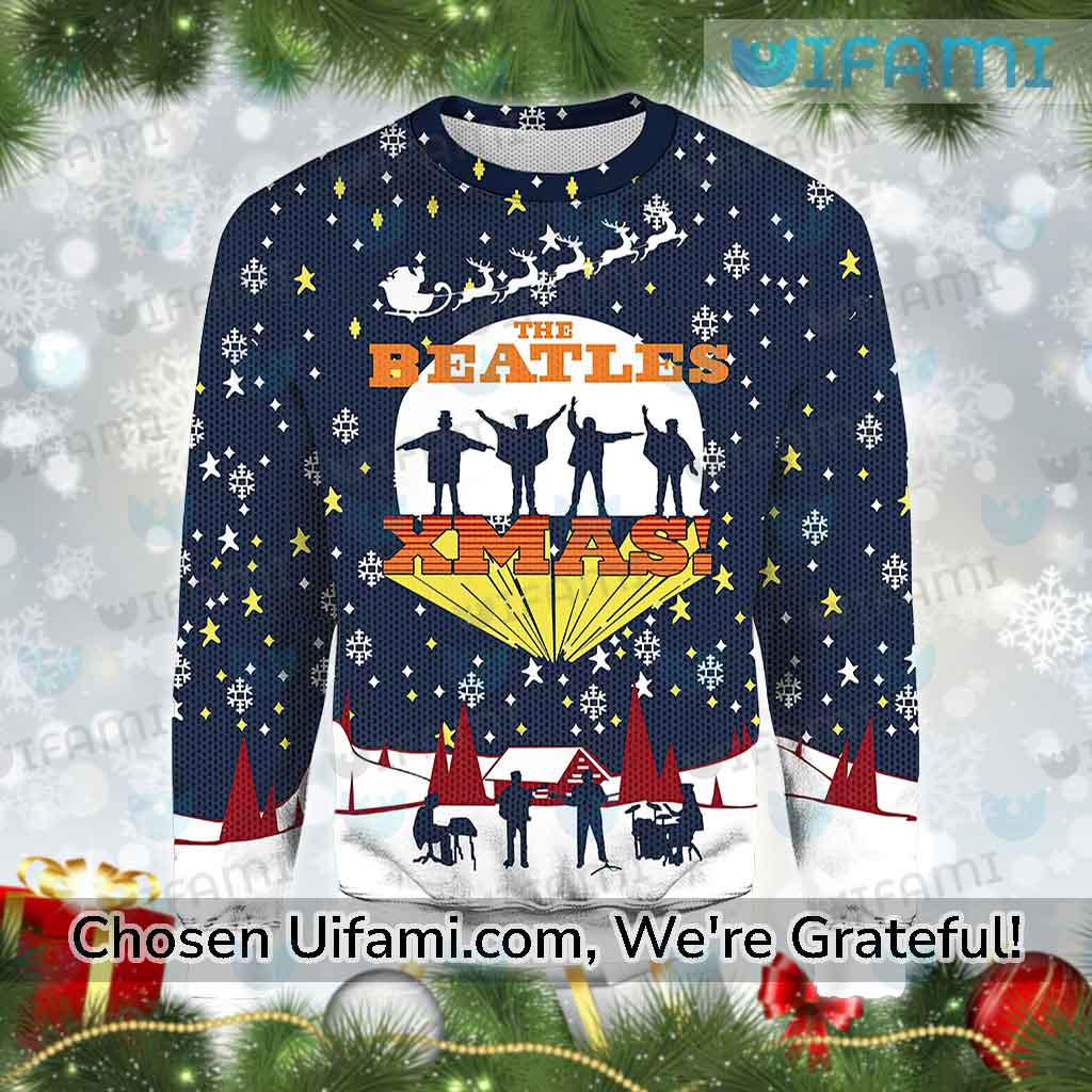Ugly Sweater The Beatles Jaw-dropping The Beatles Gift