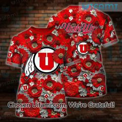 Utah Utes Football Shirt 3D Unexpected Utah Utes Gifts