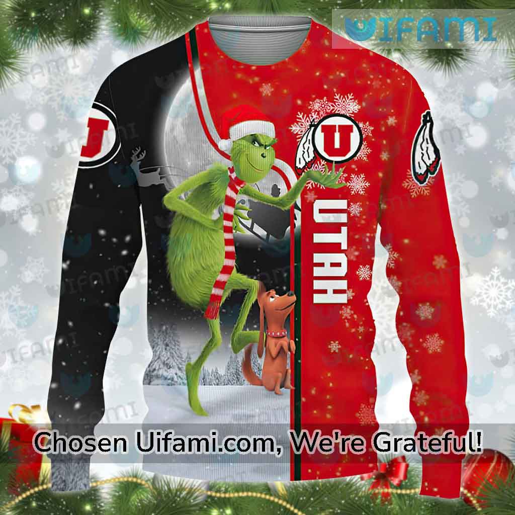 Utes Sweater Last Minute Grinch Max Utah Utes Gifts