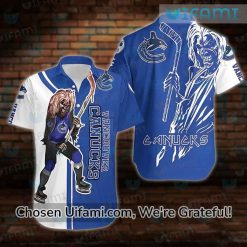 Vancouver Canucks Hawaiian Shirt New Iron Maiden Canucks Gift
