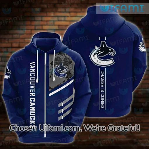 Vancouver Canucks Hoodie 3D Radiant Change Is Coming Gift