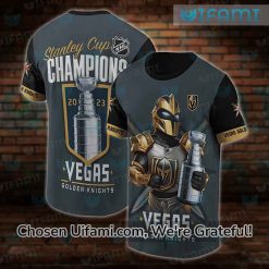 Vegas Knights Shirt 3D Stanley Cup Champions 2023 Golden Knights Gift