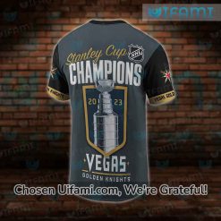 Vegas Knights Shirt 3D Stanley Cup Champions 2023 Golden Knights Gift Latest Model