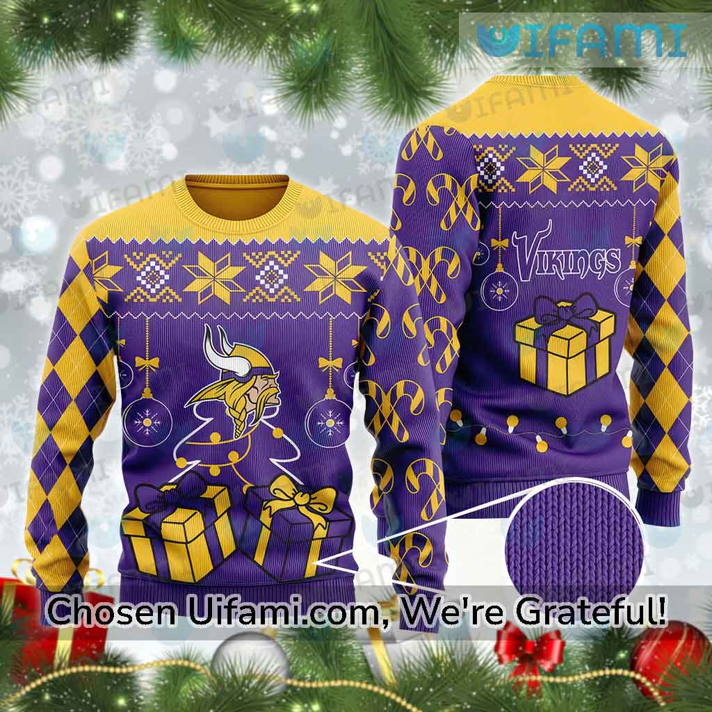 Vikings Christmas Sweater Selected Minnesota Vikings Gift - Personalized  Gifts: Family, Sports, Occasions, Trending