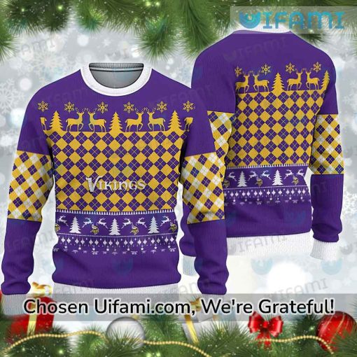 Vikings Ugly Christmas Sweater Amazing Santa Claus Minnesota Vikings Gift